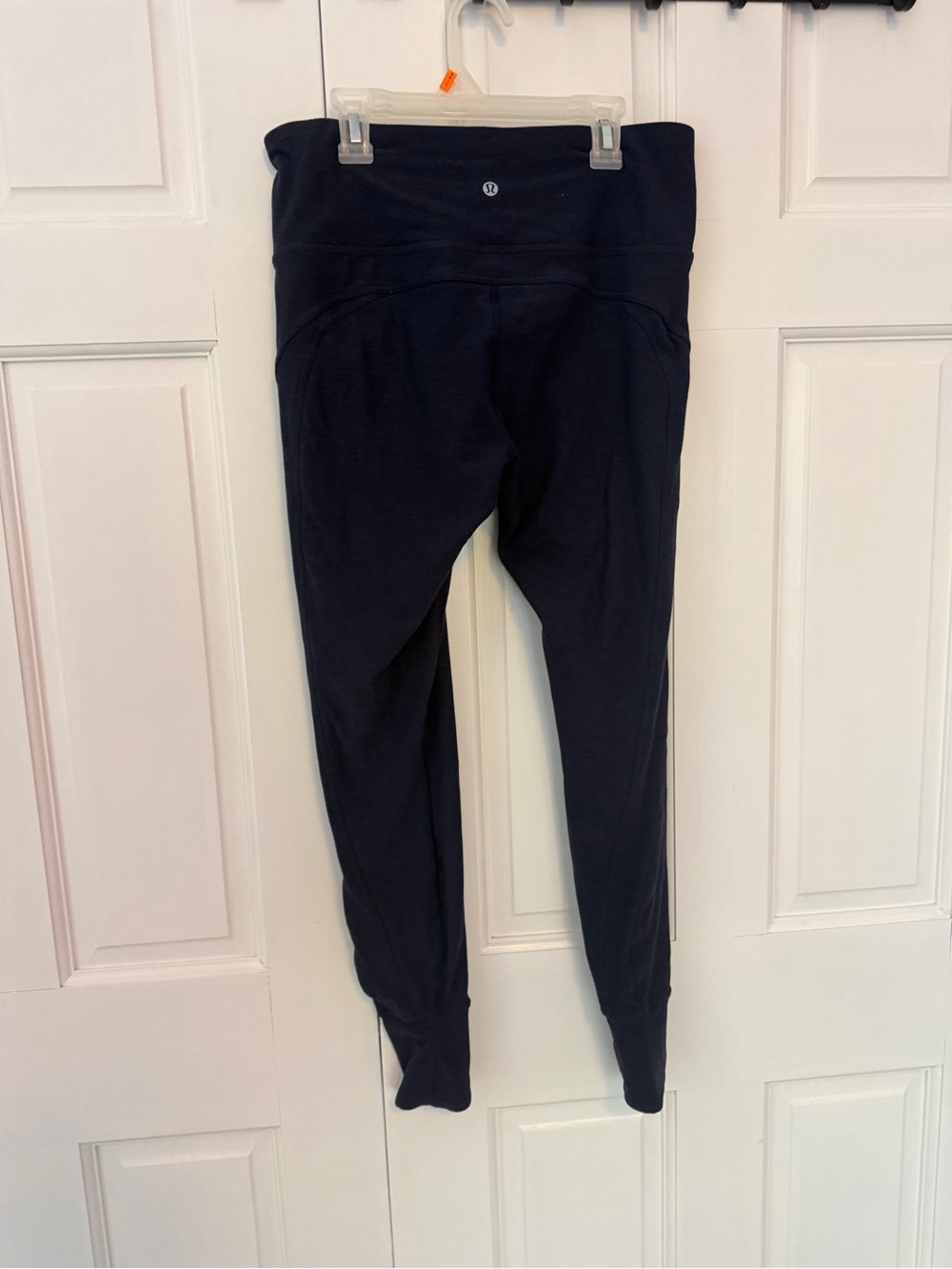 Lululemon Navy Cropped Jogger Yoga Pants Size 10 - Picture 3 of 8